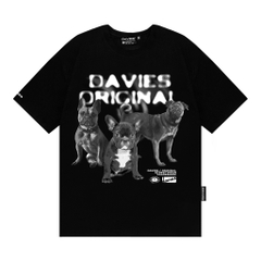 D26-T6 Tee Puppy Crew Đen