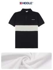H7-T11 Áo polo Hiddle phối màu sọc ngang thân trẻ trung