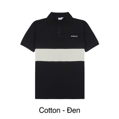 H7-T11 Áo polo Hiddle phối màu sọc ngang thân trẻ trung