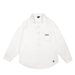 O15-S2 Over Shirt Mono - Trắng