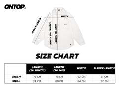O15-S2 Over Shirt Mono - Trắng