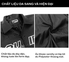 DSW Varsity Leather Jacket