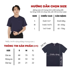 H04-T4 Áo thun HI Basic Fit nhiều màu - Đen