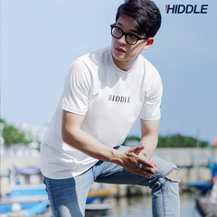 H02-T02 Áo thun nam Uppercase HI-ELE-Trắng