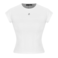 SISTERS Áo thun dáng dài ôm body Aboli