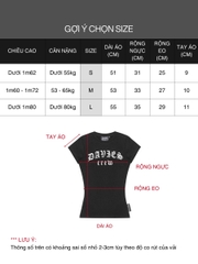 DSS Gothic Crew Top - Trắng