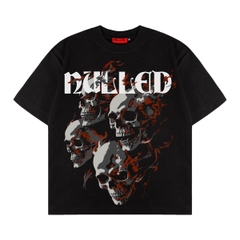 Áo thun form rộng tay ngắn local brand NULLED Soulfire Tee N-T3