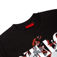 Áo thun form rộng tay ngắn local brand NULLED Soulfire Tee N-T3