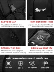 K-P1 Logo Backpack - BLACK