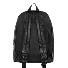 K-P18 Basic Leather Backpack-Đen