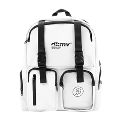 K-P1 Logo Backpack - WHITE