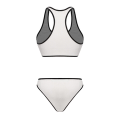 SISTERS Bikini 2 mảnh khoá kéo ngực Ariel