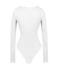 Sisters Bodysuit tay dài cổ tim Downie