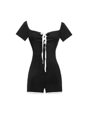 Sisters Jump ngắn tay đan dây Eulalie