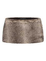 SISTERS Chân váy lông Hattie - Nâu