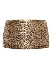 SISTERS Chân váy lông Hattie - Da beo