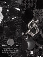 SISTERS Chân váy kim sa Jacqueline