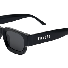 Kính râm chống tia uv CONLEY Cao Cấp Màu Đen, Kiểu Dáng Thời Trang, Tự Tin Cá Tính, Nổi Bật Độc Đáo |  CO-0037-D