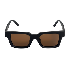 Kính Mắt Gọng Vuông Màu Đen Tròng Nâu CONLEY Chính Hãng, Thời thượng | CO-0073-DN