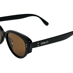 Kính Mát Oval CONLEY Chống UV400, Gọng Acetate Cao Cấp | CO-0122-DN