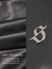 SISTERS Váy đầm body da đan dây hông Rishima