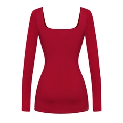 SISTERS Đầm body tay dài cổ vuông Giada