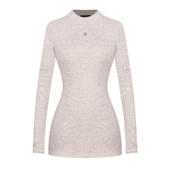 SISTERS Váy đầm body cổ cao tay dài Seraphina - Nâu