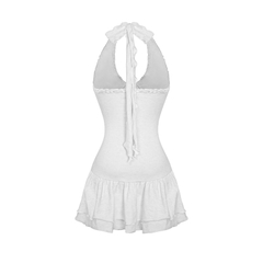 DKMV Catlyn Dress - Xám trắng