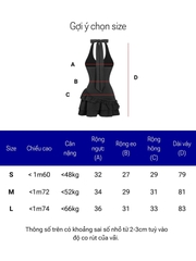 DKMV Kylie Dress - Đen