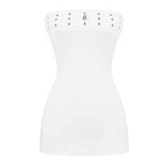 SISTERS Váy đầm body cúp ngực Sabrina - Trắng