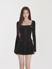 DKMV Claire Dress - Đen