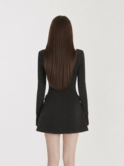 DKMV Claire Dress - Đen