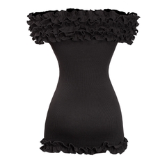 SISTERS Váy đầm body nhún vai Charmy