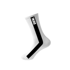 DSW SOCKS STRIPED WHITE