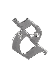 SISTERS Cài áo Sisters - S Brooch