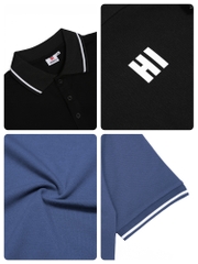 H7-T2 Áo polo cổ sọc basic HI