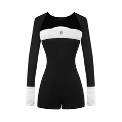 SISTERS Jump đùi cúp ngực kèm áo khoác Russie