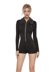 SISTERS Jump đùi phối cổ lông cừu Francesca - Trắng