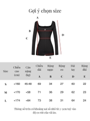 Sisters Jump đùi tay dài Hailey