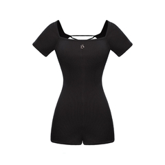 SISTERS Jump đùi đan dây lưng Landii