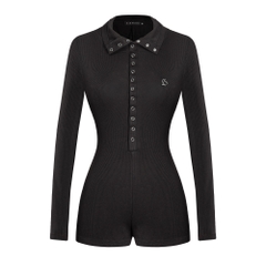 SISTERS Jump đùi tay dài cổ bấm nút Hades