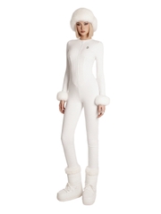 SISTERS Jump quần dài cao cổ Flurry - Trắng