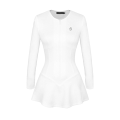 SISTERS Jump váy tay dài khoá kéo ngực Lowen