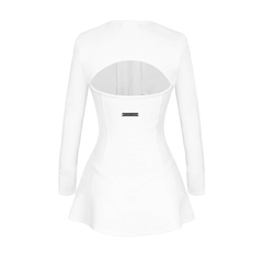 SISTERS Jump váy tay dài khoá kéo ngực Lowen