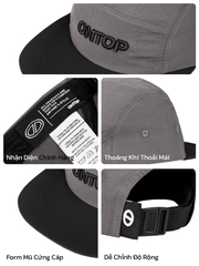 ONTOP Wrinkled Camp Cap