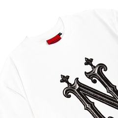 Áo thun unisex in chữ NULLED Royal Tee N-T17-T