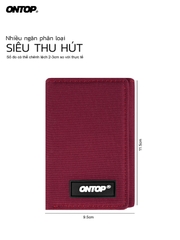 ONTOP Tri-Fold Minimalist Wallet