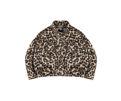 D36-AK2 Crop Bomber Jacket Classy - Leopard
