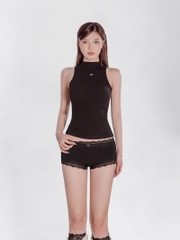 DKMV Poppy Safety Shorts - Đen