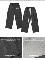 DSW Denim Cargo Pants